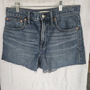 Madewell Classic Blue Jean Shorts